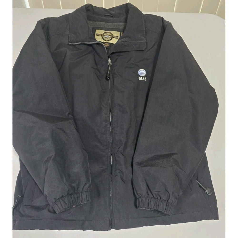 North End Women's Large Jacket‎ Black AT & T Logo